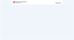 Desktop Screenshot of oru.diva-portal.org