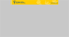 Desktop Screenshot of gih.diva-portal.org